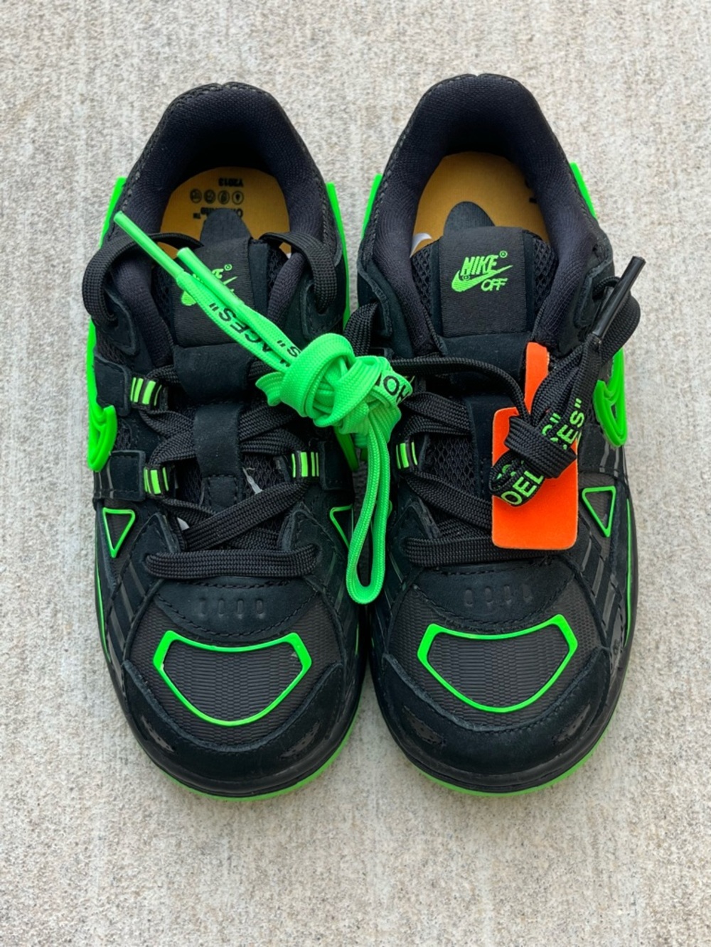 Nike x Off White Green Strike Dunk (CW7444 001) NWOB! Toddler Size 10C